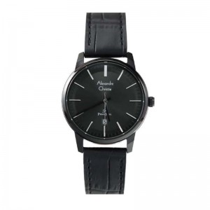 Alexandre Christie AC 1030 Full Black Leather Lady LDLIPBA